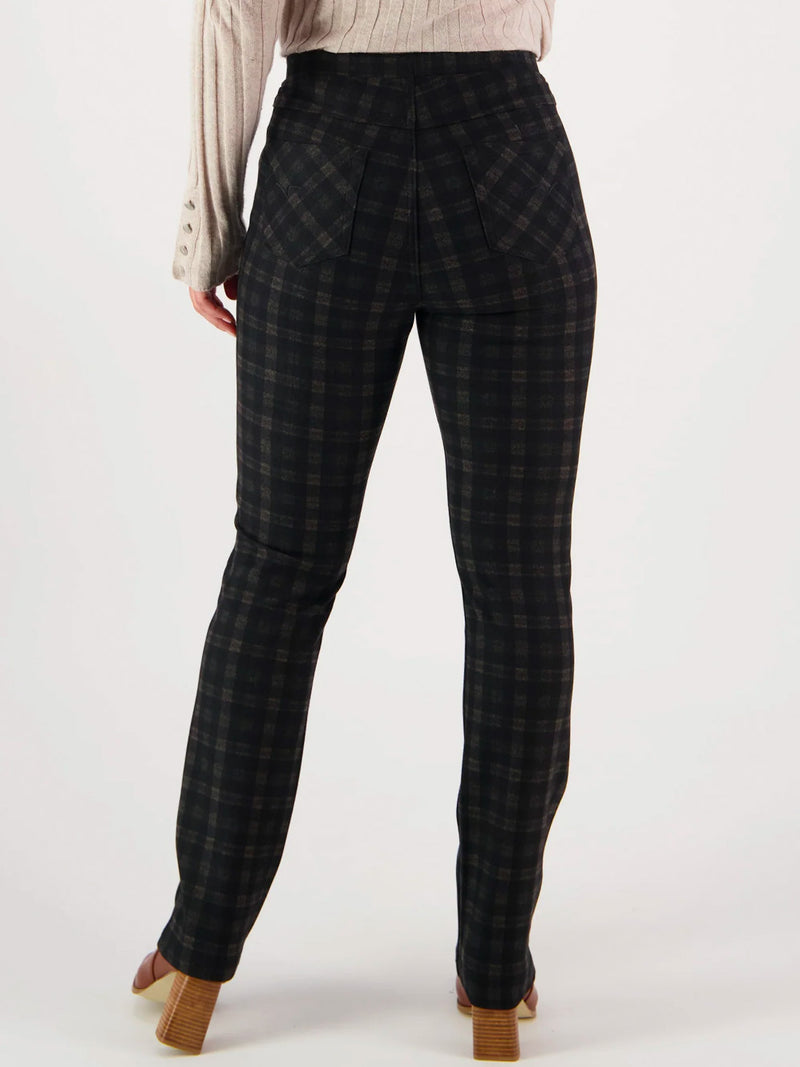 VASSALLI SLIM PRINTED PULL ON PANT