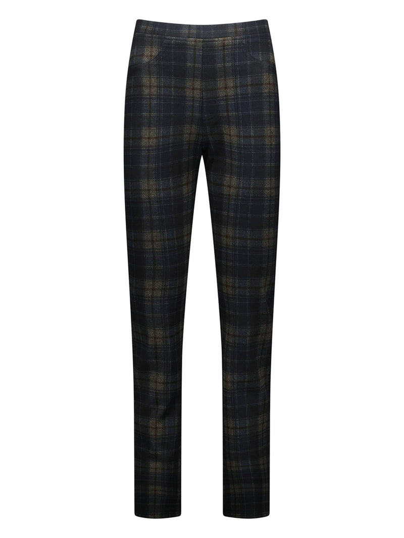 VASSALLI SLIM PRINTED PULL ON PANT