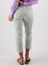 VASSALLI PRINT SLIM LEG 7/8TH PULL ON PANT