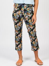 VASSALLI PRINTED 7/8TH PULL ON PANT