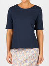 VASSALLI BOAT NECK TEE