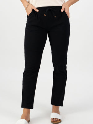 VASSALLI ANKLE GRAZER TIE PANT