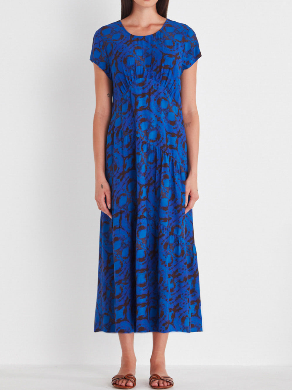 VERGE AZURE DRESS