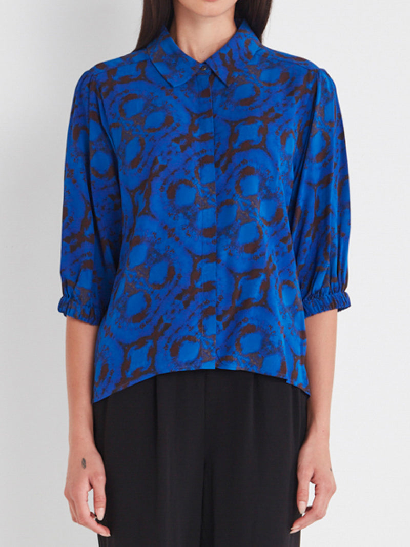 VERGE AZURE TOP