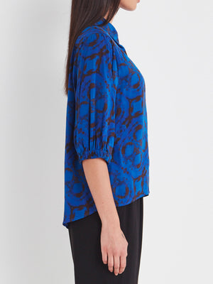 VERGE AZURE TOP