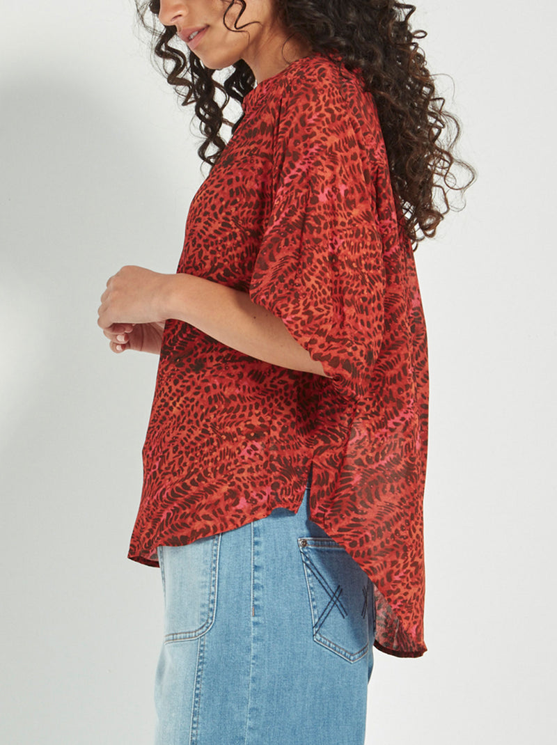 VERGE EMBER BLOUSE