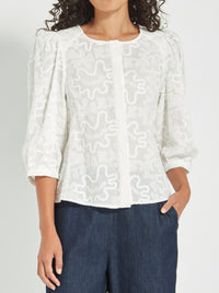 VERGE GLINT BLOUSE