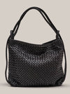 VESTIRSI BELLA WOVEN 2-IN-1 CONVERTIBLE BACKPACK TOTE