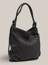 VESTIRSI BELLA WOVEN 2-IN-1 CONVERTIBLE BACKPACK TOTE