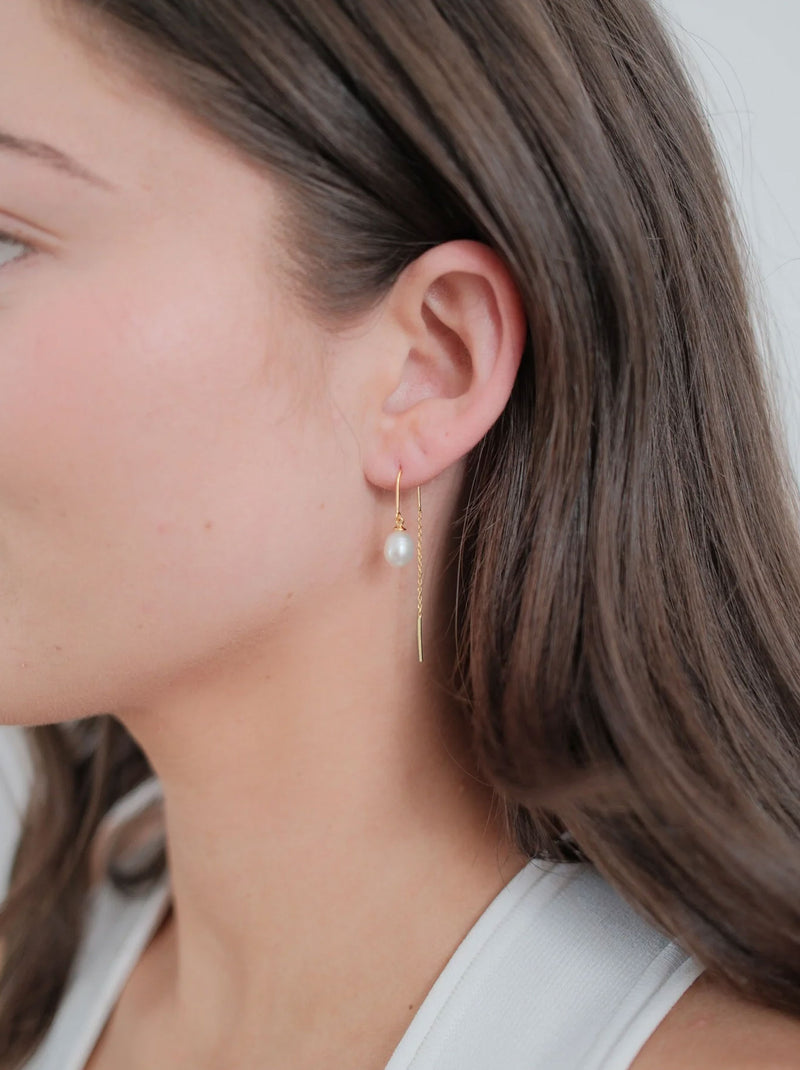 ZAFINO TALIA THREAD EARRING