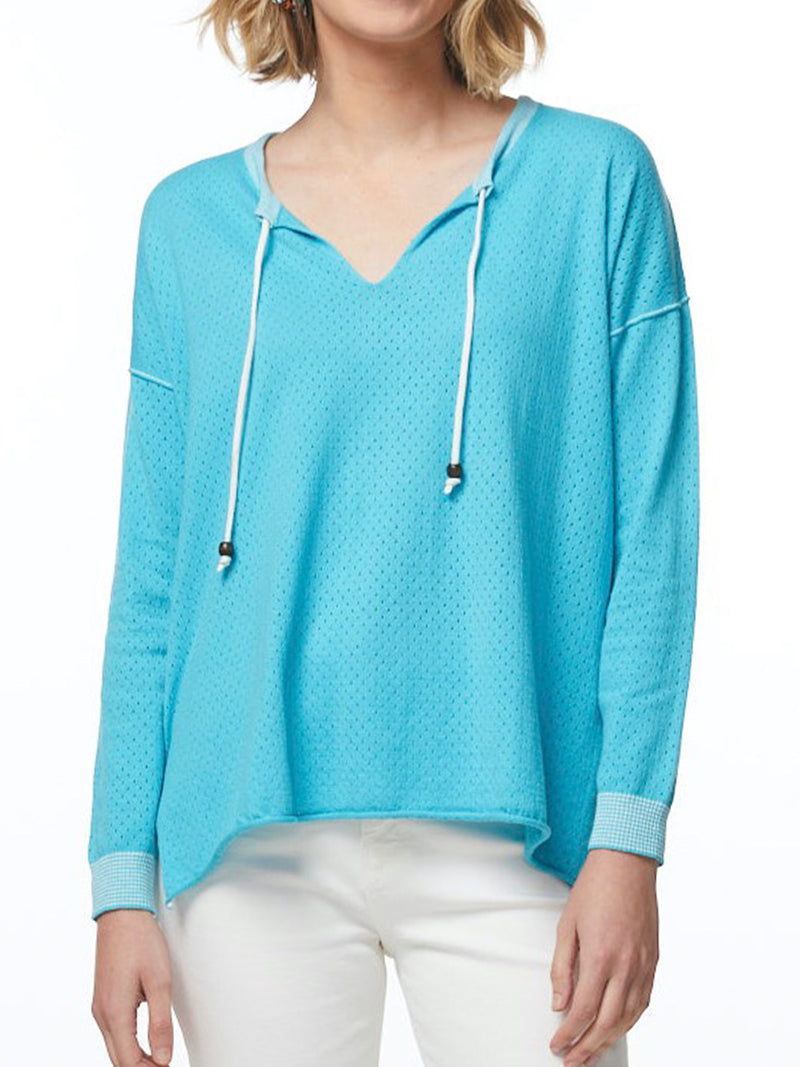ZAKET & PLOVER PERFORATED KNIT
