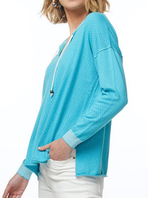 ZAKET & PLOVER PERFORATED KNIT