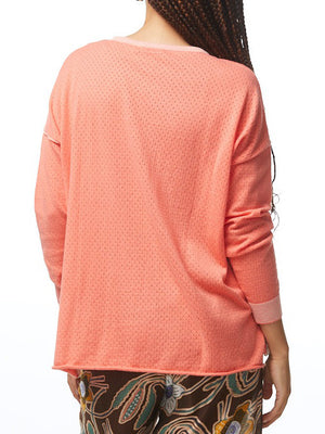 ZAKET & PLOVER PERFORATED KNIT