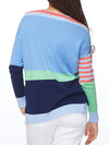 ZAKET & PLOVER COLOUR BLOCK KNIT