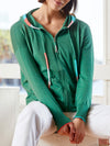 ZAKET & PLOVER STITCH DETAIL HOODIE