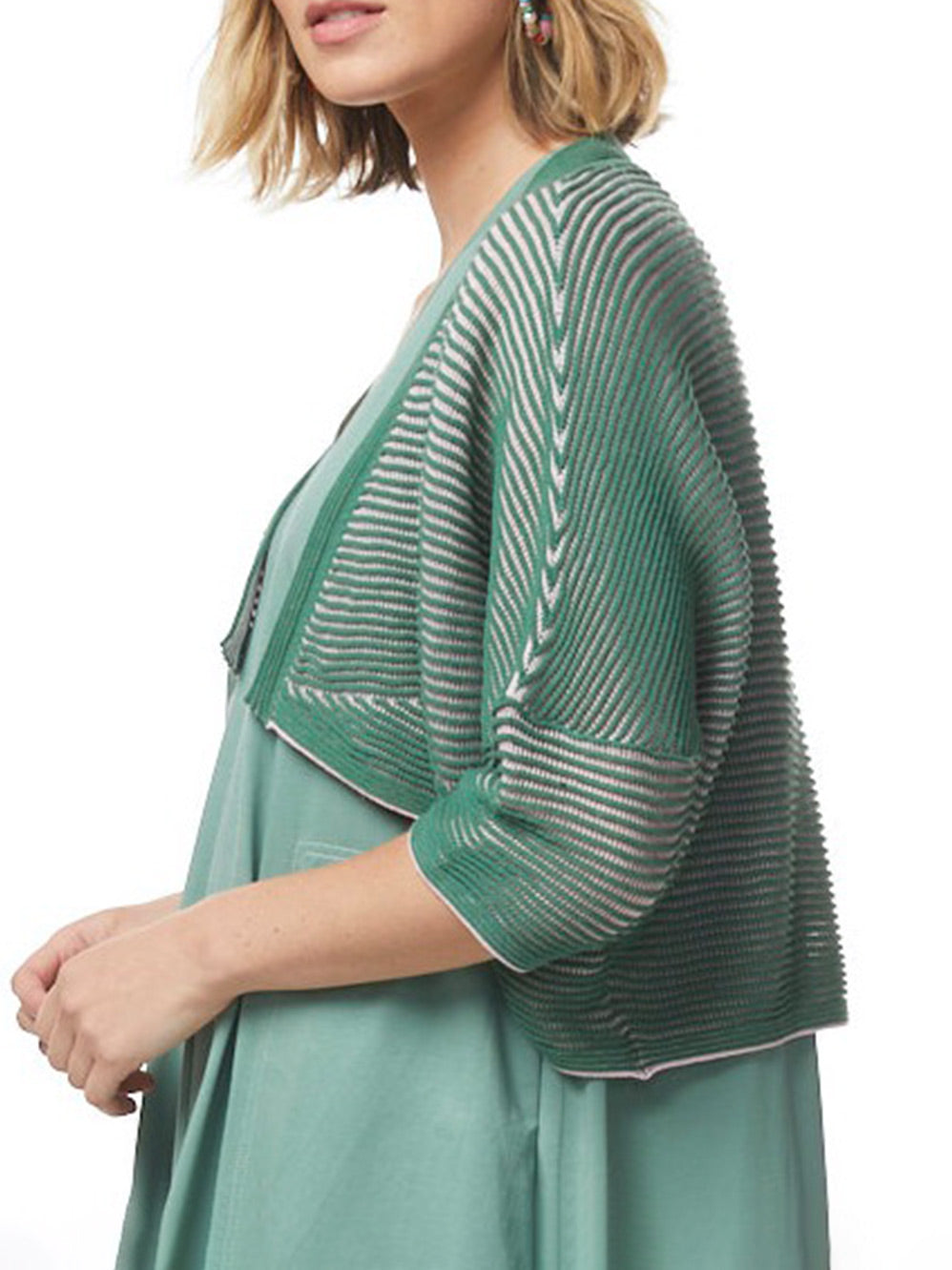 ZAKET & PLOVER RIB SHRUG