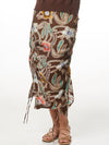 ZAKET & PLOVER RUCHED SKIRT