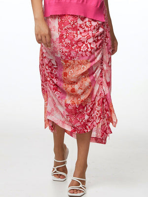ZAKET & PLOVER RUCHED SKIRT