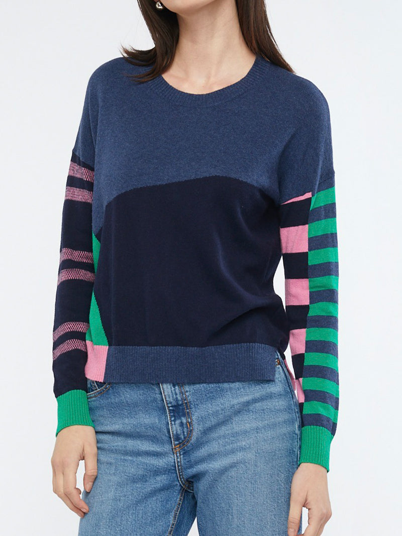 ZAKET PLOVER ECLECTIC INTARSIA JUMPER ENNI