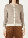 ZAKET & PLOVER ESSENTIAL STRIPE CARDI