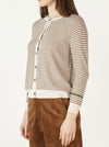 ZAKET & PLOVER ESSENTIAL STRIPE CARDI