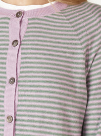 ZAKET & PLOVER ESSENTIAL STRIPE CARDI
