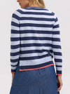 ZAKET & PLOVER ESSENTIAL STRIPE VEE KNIT