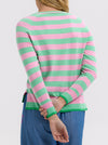 ZAKET & PLOVER ESSENTIAL STRIPE VEE KNIT