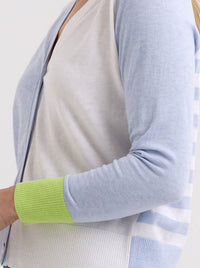 ZAKET & PLOVER SPLIT CARDI