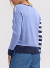 ZAKET & PLOVER HAND WORK INTARSIA JUMPER