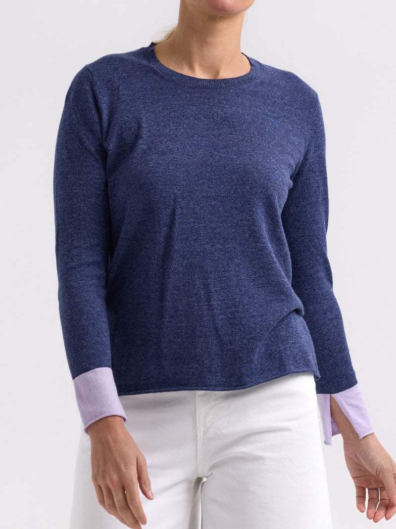 ZAKET & PLOVER ELBOW PATCH JUMPER