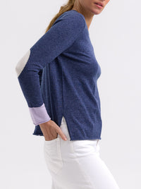 ZAKET & PLOVER ELBOW PATCH JUMPER