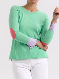 ZAKET & PLOVER ELBOW PATCH JUMPER