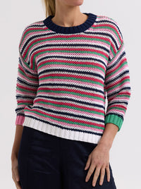 ZAKET & PLOVER CHUNKY STRIPE JUMPER