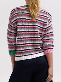 ZAKET & PLOVER CHUNKY STRIPE JUMPER