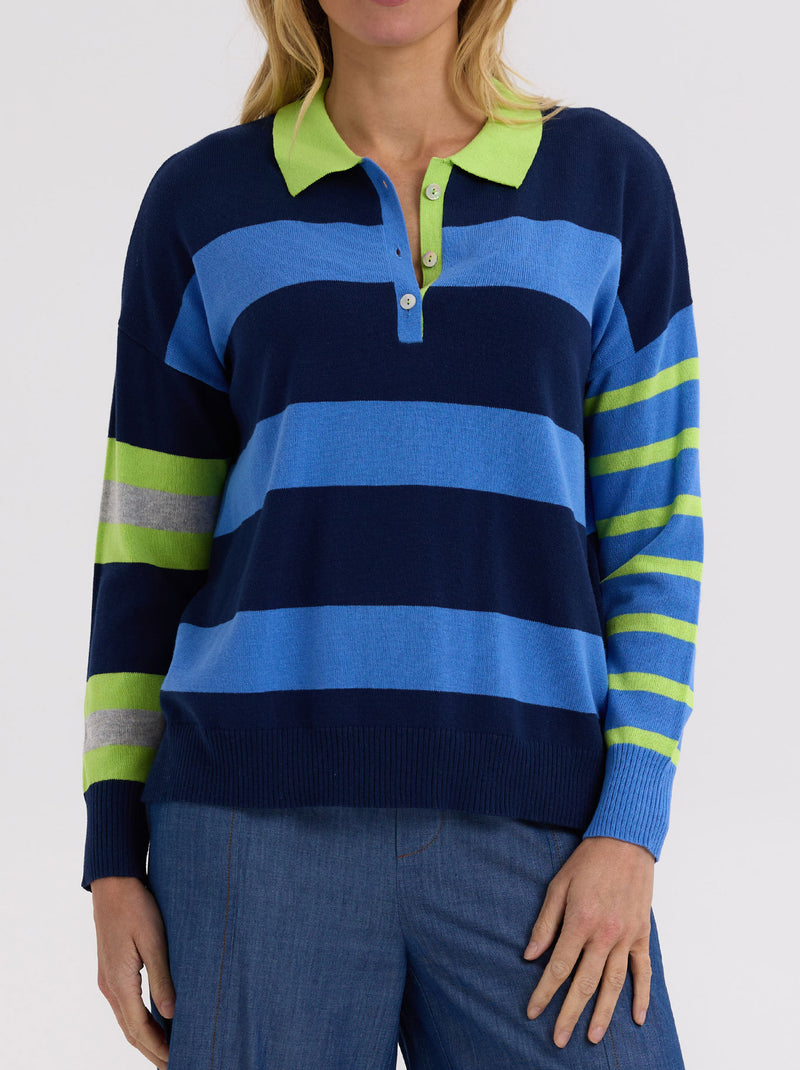 ZAKET & PLOVER BLAH BLAH RUGBY TOP