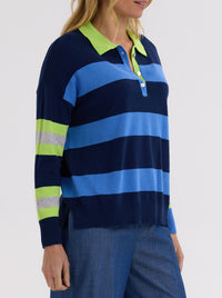 ZAKET & PLOVER BLAH BLAH RUGBY TOP