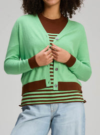 ZAKET & PLOVER ESSENTIAL V NECK CARDI