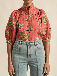 ZOE KRATZMANN CABARET PRINTED TOP