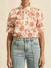 ZOE KRATZMANN TETHER PRINTED TOP