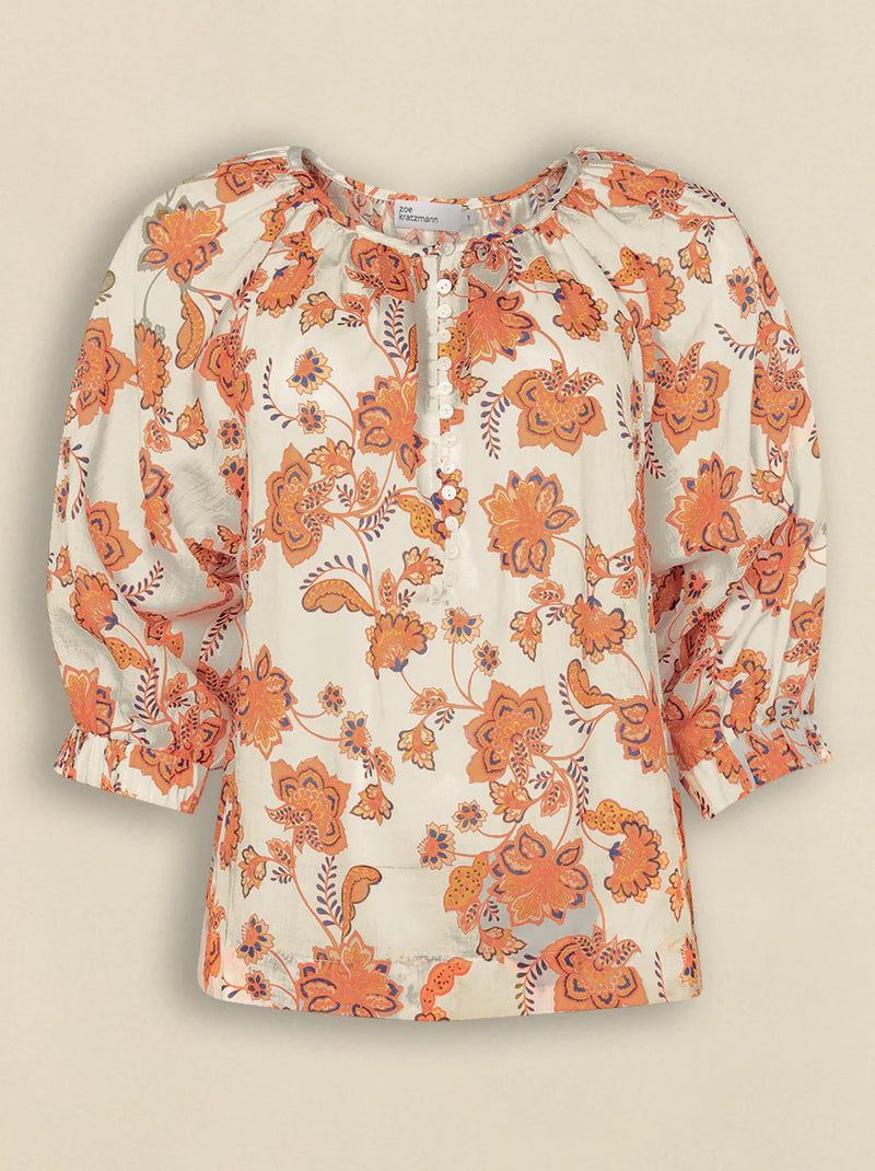 ZOE KRATZMANN TRANQUIL PRINTED TOP
