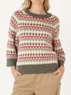 ZAKET & PLOVER MOHAIR FAIRISLE KNIT