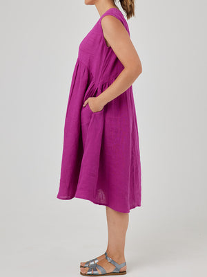 CAKE SAVITA LINEN DRESS