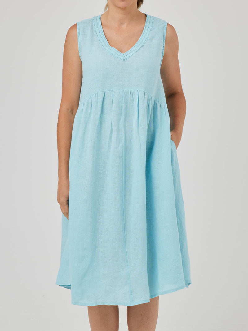 CAKE SAVITA LINEN DRESS