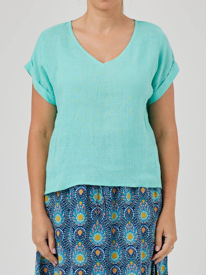 CAKE TALIA LINEN TOP