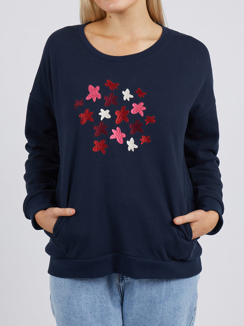 ELM FLORAL NOTES CREW