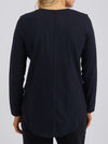 ELM PEACHY LONG SLEEVE V NECK TEE