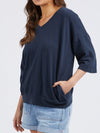 ELM MAZIE V NECK