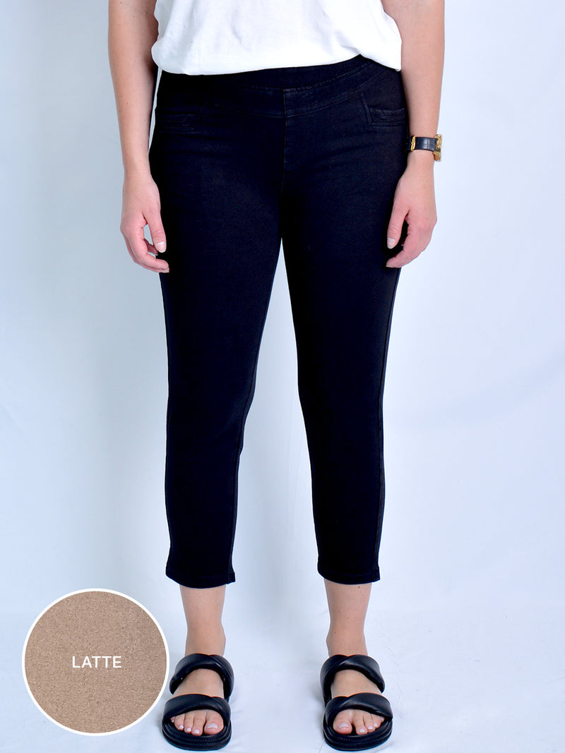 GABRIELLA FRATTINI CAPRI LUSTRE PANT
