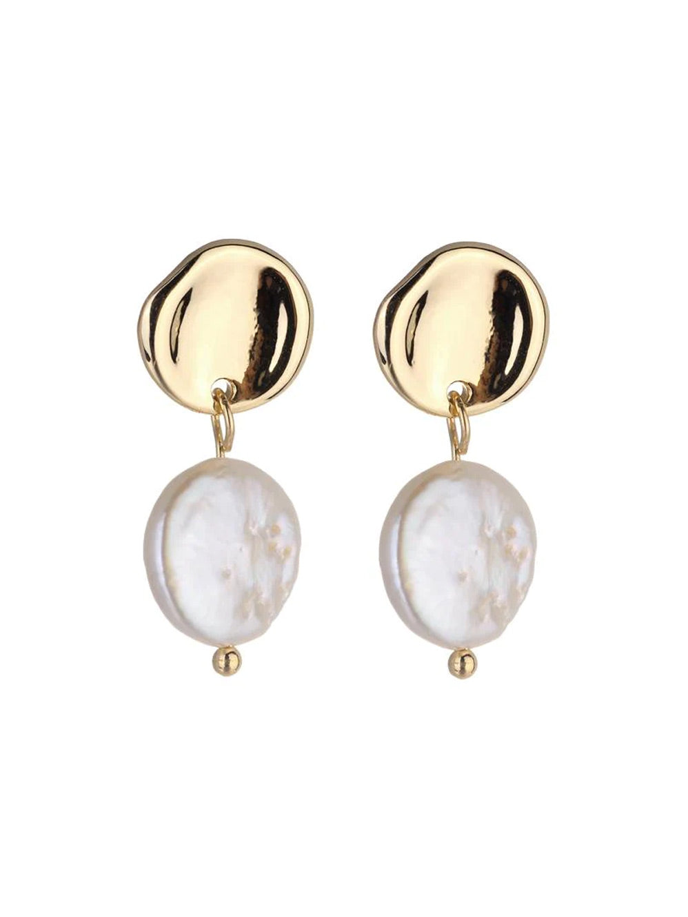 GxG COLLECTIVE DIPALI FRESHWATER PEARL EARRINGS